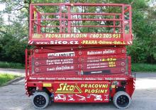 Platforme de ridicare de tip foarfecă pe roți Holland-Lift HL-190 E12