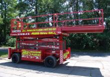 Platforme de ridicare de tip foarfecă pe roți Holland-Lift HL 220 D 25 4WD/P/N