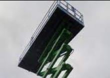 Platforme de ridicare de tip foarfecă pe roți Holland-Lift HL 220 E 25