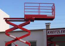 Platforme de ridicare de tip foarfecă pe roți Kreitzler KIB 08/086