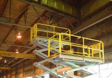 Platforme de ridicare de tip foarfecă pe roți Lift-A-Loft MP15-10 