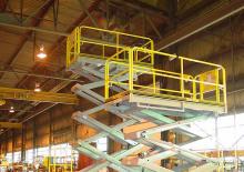 Platforme de ridicare de tip foarfecă pe roți Lift-A-Loft MP24-10 
