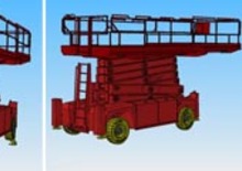 Platforme de ridicare de tip foarfecă pe roți PB PB S 170-24 D