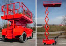 Platforme de ridicare de tip foarfecă pe roți PB PB S151-19EP HT