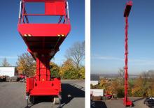 Platforme de ridicare de tip foarfecă pe roți PB PB S320-14ES 4x4
