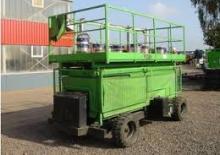 Platforme de ridicare de tip foarfecă pe roți Iteco PD 110