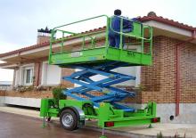 Platforme de ridicare de tip foarfecă pe roți Mieve PE-8R