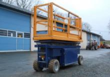 Platforme de ridicare de tip foarfecă pe roți German Standard Lift S 111 E 12 4WS