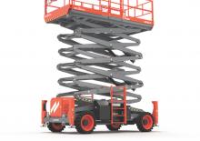 Platforme de ridicare de tip foarfecă pe roți Skyjack SJ9664RT 