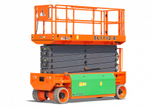 Platforme de ridicare de tip foarfecă pe roți Dingli SL1712-E