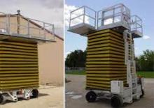 Platforme de ridicare de tip foarfecă pe roți Lift-A-Loft SPWAPX12- SPL 