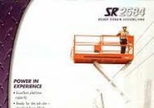 Platforme de ridicare de tip foarfecă pe roți Snorkel SR 2584