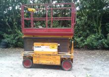 Platforme de ridicare de tip foarfecă pe roți Karus SS 90