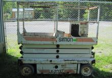 Platforme de ridicare de tip foarfecă pe roți Simon X 2032