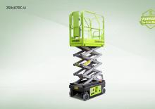 Platforme de ridicare de tip foarfecă pe roți Zoomlion ZS0407DC-Li