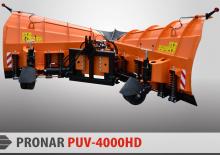 Pluguri de zăpadă cu două lame mobile/articulate Pronar PUV 4000HD