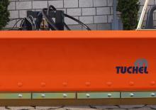Pluguri de zăpadă cu o singură lamă acționată hidraulic Tuchel L-SK 160