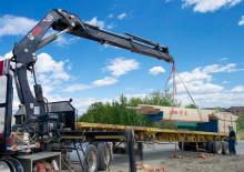 Poduri rulante/macarale rulante Hiab XS 322 E-6 HIPRO Jib 70 x-3