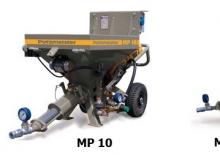 Pompe de amestecare mortar Putzmeister MP 10
