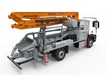 Pompe de beton montate pe camion CIFA K24L