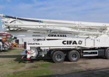 Pompe de beton montate pe camion CIFA K55L