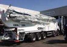Pompe de beton montate pe camion CIFA K 58
