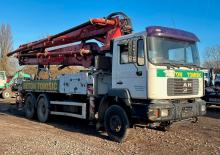 Pompe de beton montate pe camion CIFA K3XL-36