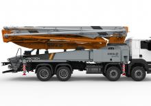 Pompe de beton montate pe camion CIFA K47H