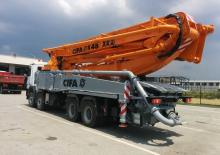 Pompe de beton montate pe camion CIFA K48