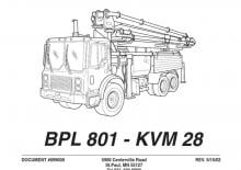 Pompe de beton montate pe camion SCHWING-Stetter KVM 28/24