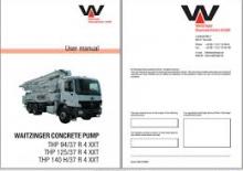 Pompe de beton montate pe camion Waitzinger THP 125