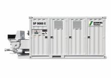 Pompe de beton staționare SCHWING-Stetter SP 9000 E Container