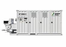 Pompe de beton staționare SCHWING-Stetter SP 9500 E Container