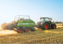 Prese de balotat pătrate + Prese de boltat de densitate mare Fendt 12130