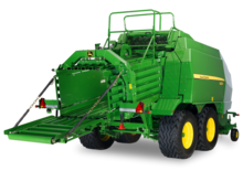 Prese de balotat pătrate + Prese de boltat de densitate mare John Deere 1434 C