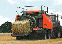 Prese de balotat pătrate + Prese de boltat de densitate mare Kuhn LSB 1290 D 