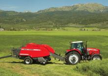 Prese de balotat pătrate + Prese de boltat de densitate mare Massey Ferguson MF 2170 TP