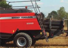 Prese de balotat pătrate + Prese de boltat de densitate mare Massey Ferguson MF 2250 SC
