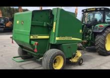 Prese de balotat rotunde John Deere 578 Premium