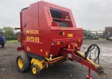 Prese de balotat rotunde New Holland 658