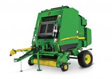 Prese de balotat rotunde John Deere 854