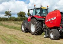 Prese de balotat rotunde Massey Ferguson MF 325 F SC 25