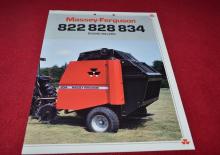 Prese de balotat rotunde Massey Ferguson MF 834