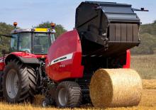 Prese de balotat rotunde Massey Ferguson RB 4160V Classic 
