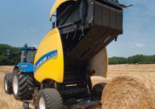 Prese de balotat rotunde New Holland Roll Belt 150 Combi