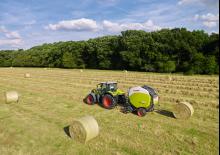 Prese de balotat rotunde Claas Rollant 620
