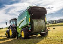 Prese de balotat rotunde John Deere V461R 