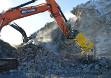 Pulverizatoare beton Epiroc BP 3050