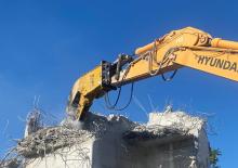 Pulverizatoare beton OSA Demolition Equipment FPV 100 