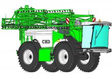 Pulverizatoare de câmp cu autopropulsie CHD Type 160-40